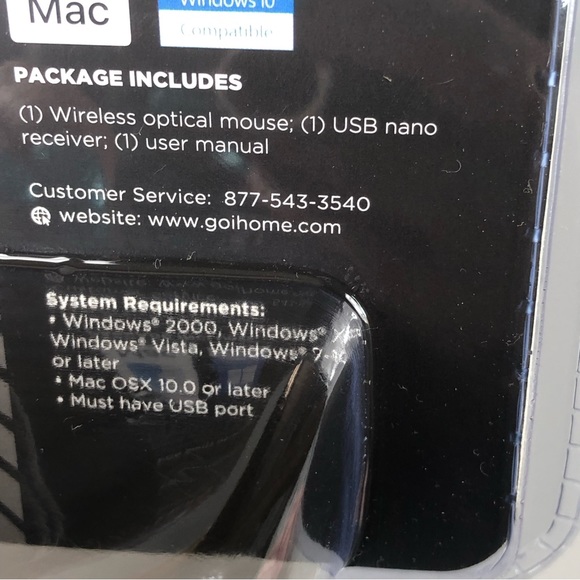 iHome Wireless Mouse - Picture 3 of 3